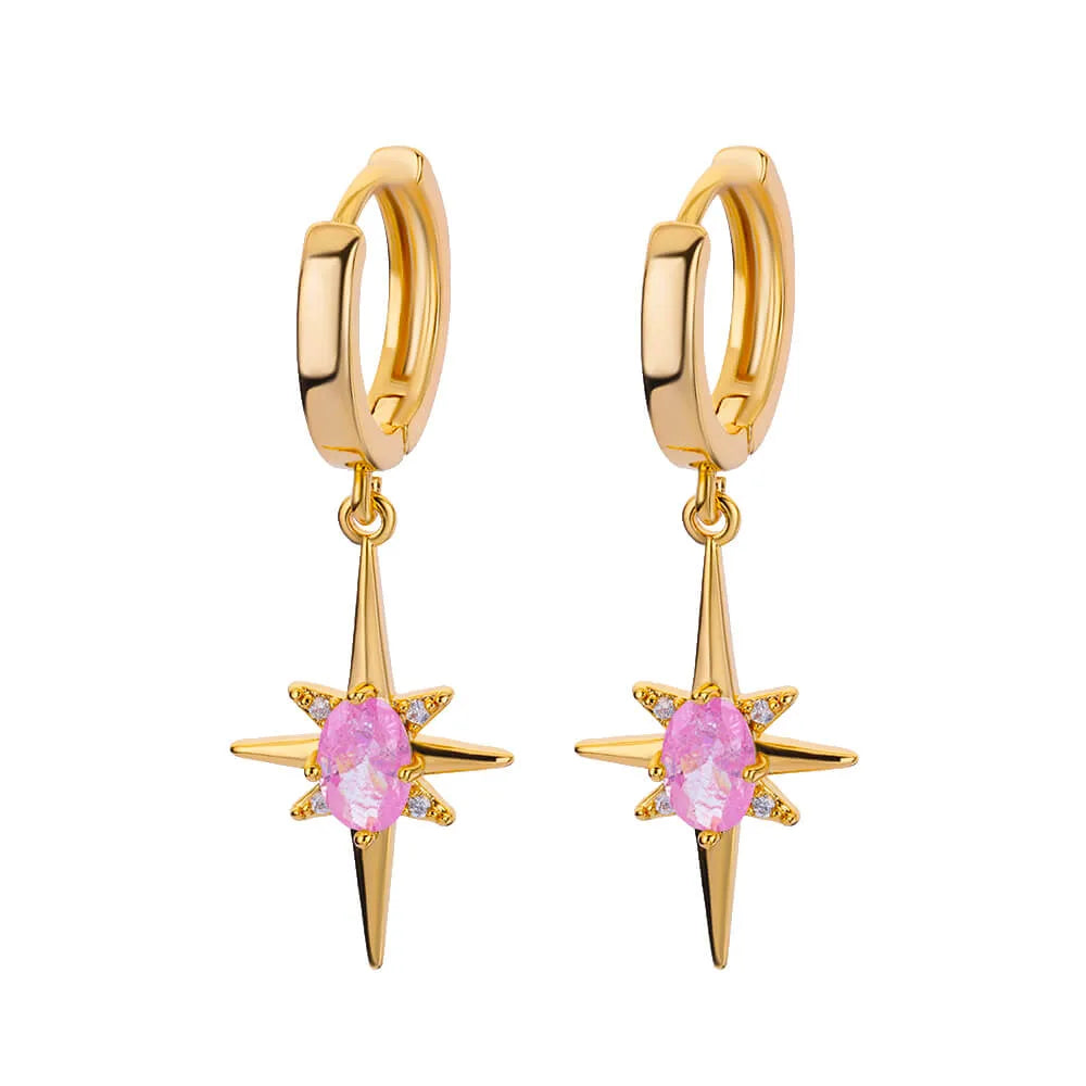Aretes Rosé Sparkle 💗