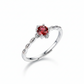 Anillo Promesa Rubí ❤️