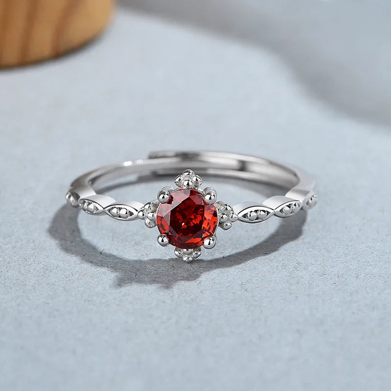Anillo Promesa Rubí ❤️