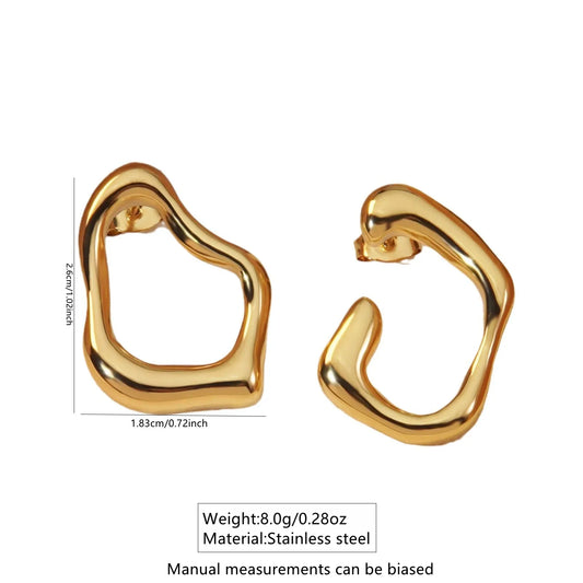 Aretes Irregulares Abstractos ✨