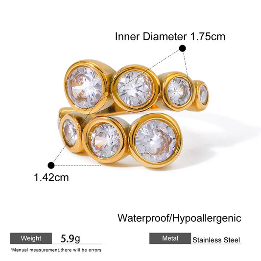 Anillo Enlazado Círculo