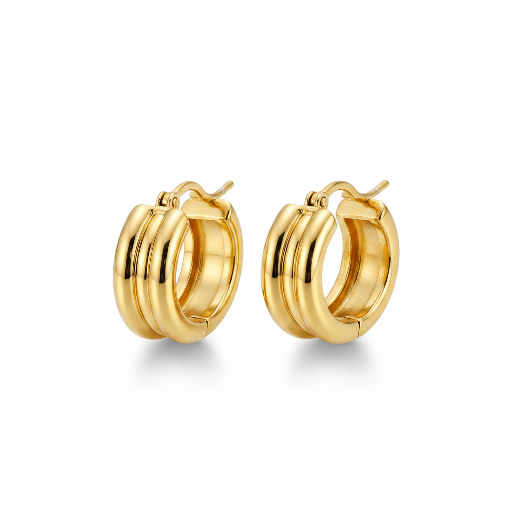 Aretes Doble Éclat ✨